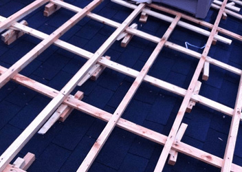 Hy-Grade Steel and Metal Roofing System: double roof strapping