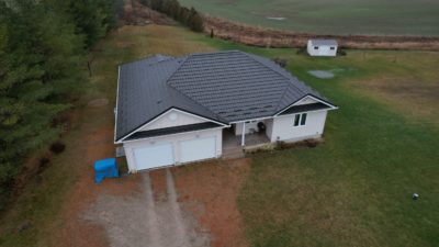 Hy-Grade-Steel-Roofing-Metal-Vinyl-Siding-Bungalow-Dark-Brown-Roof