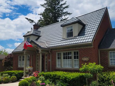 Hy-Grade-Steel-Roofing-System-Metal-Roofing-See-Our-Work-Slate-Grey-red-brick-house-Guelph-Ontariio