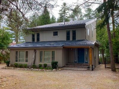 Hy-Grade-Steel-Roofing-System-Metal-Roofing-See-Our-Work-Slate-Grey-wooded-area-Barrie-Ontario