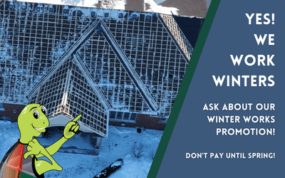 Hy-Grade Steel Roofing Winter Works Promotional Banner