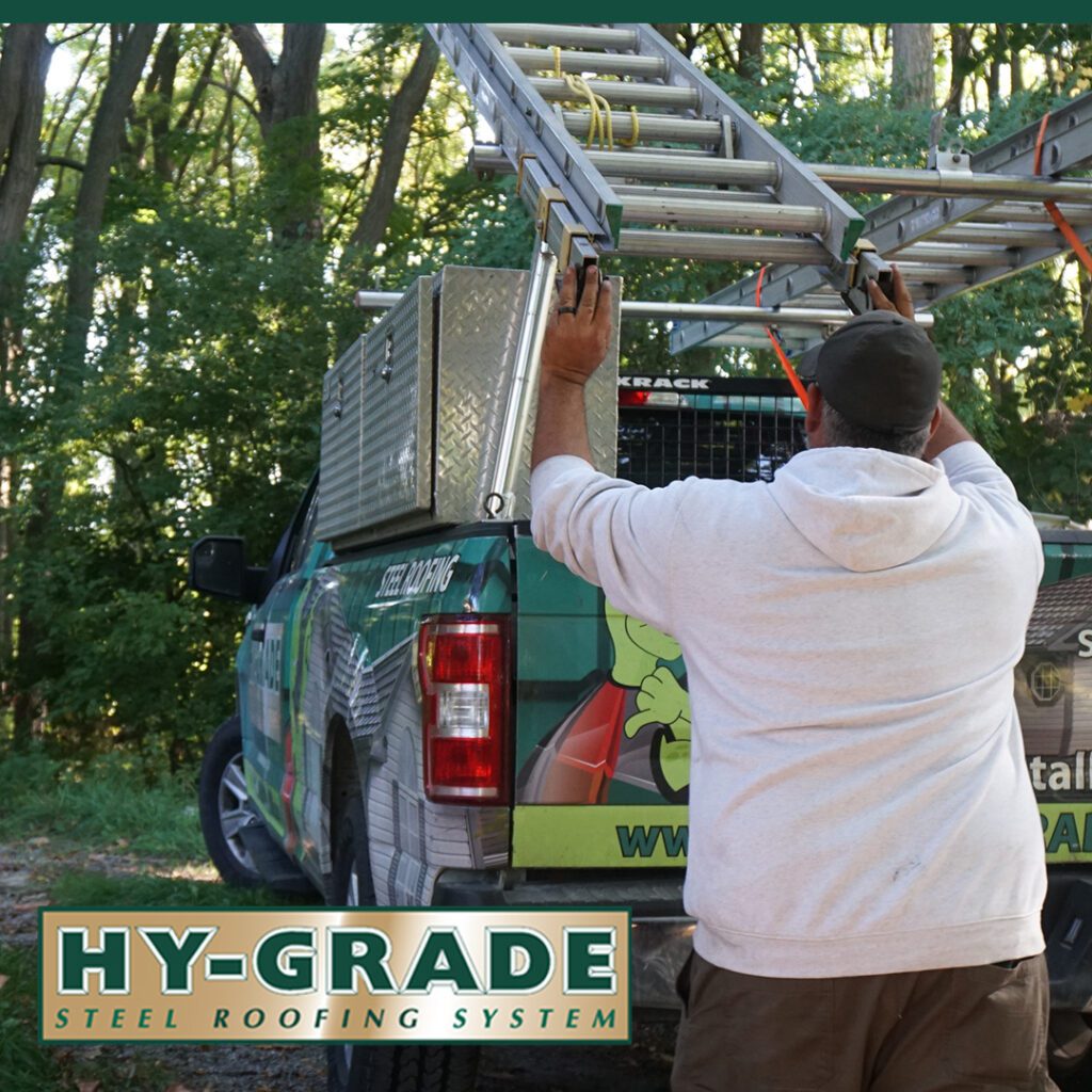 Hy-Grade's Quality Control Team inspecting a recent installation.